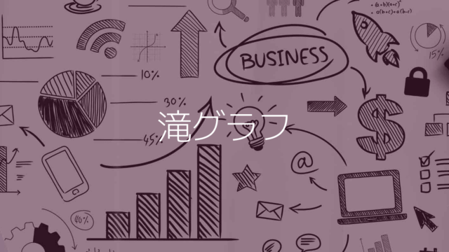 データの増減がわかりやすい滝グラフ ウォーターフォールチャートの作成方法 スプレッドシートの使い方