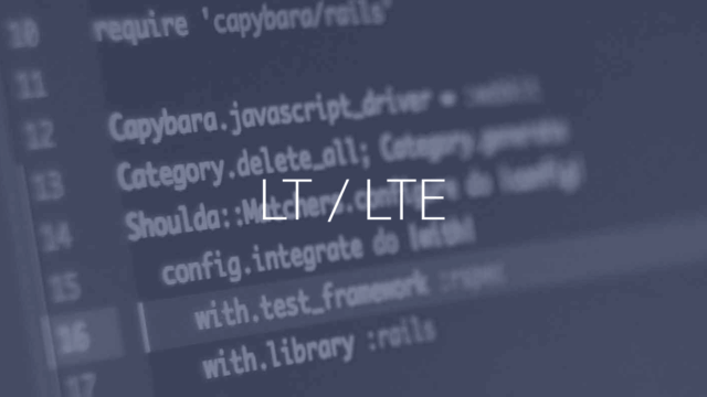LT/LTE関数