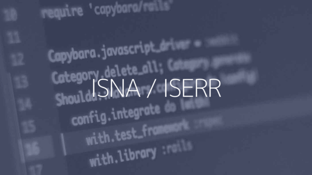 ISNA/ISERR関数